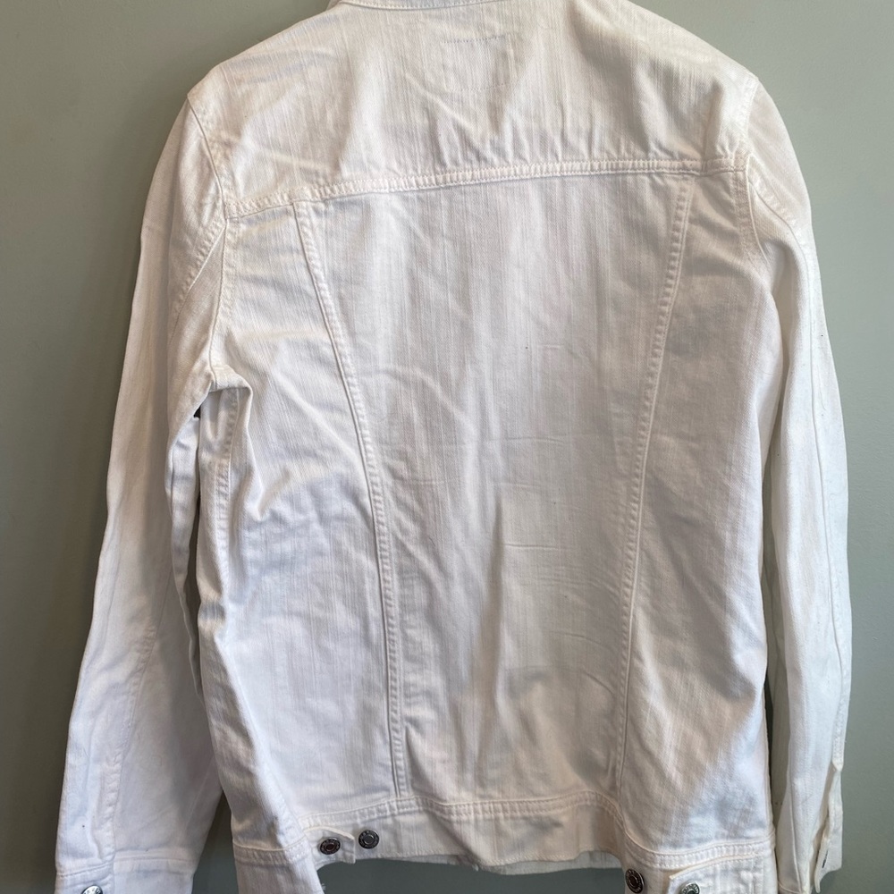 White Jean Jacket - Picture 6 of 6